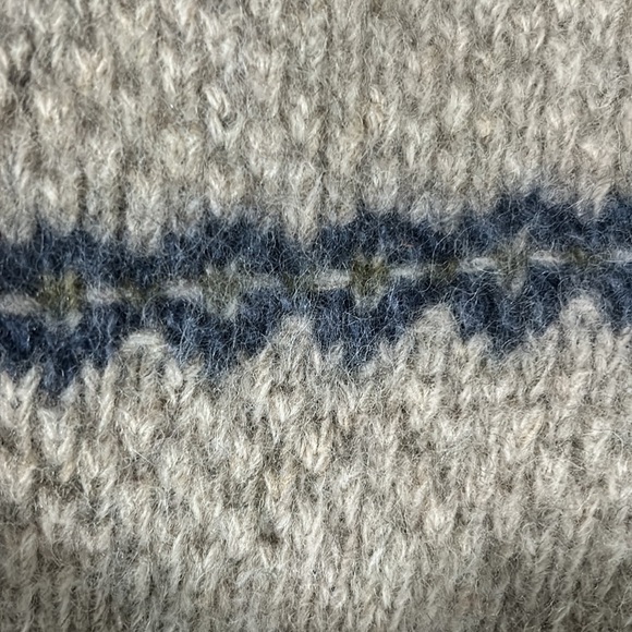 Vintage Eddie Bauer Heritage Wool Fisherman Crewneck Sweater Men's XL - Picture 7 of 7